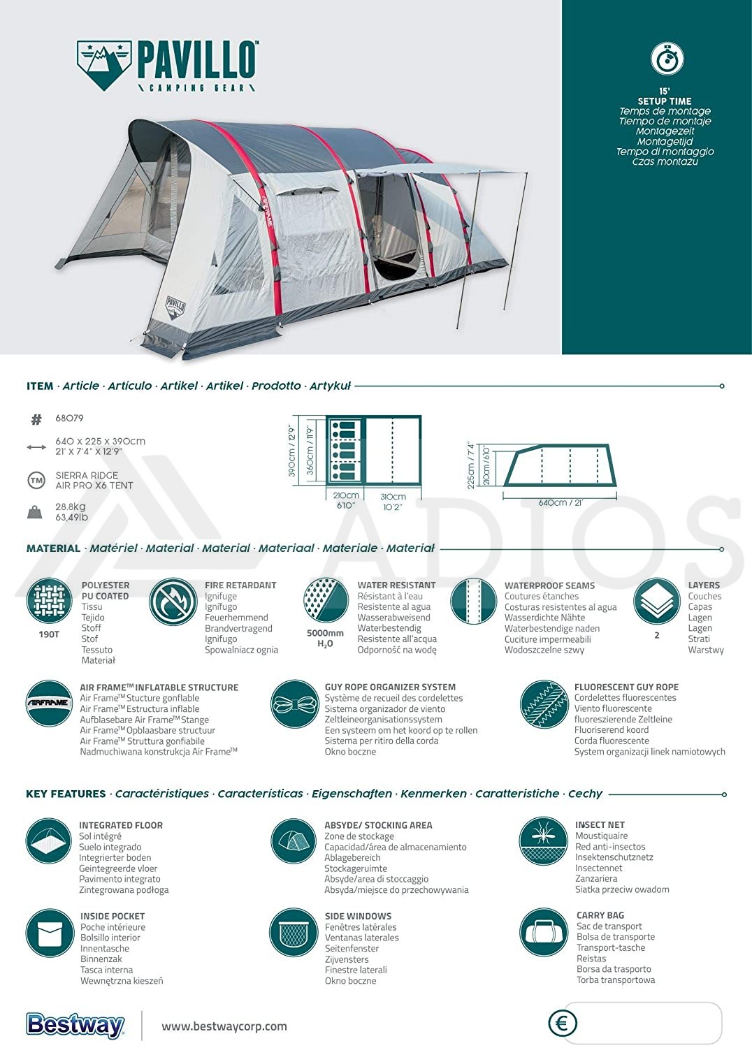 1004004085239 – Ref 68079 – Tente sierra ridge air pro X6 (6)