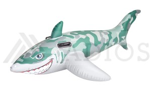 Requin camouflage gonflable 186x102 cm Ref 41092